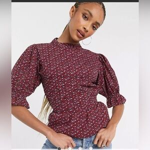 NWT Wednesdays Girl blouse—medium